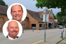 Tesco with Cllrs Image: Bucks council planning