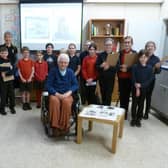 Sally Haynes MBE at Finmere School