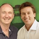 Jonathan Agnew and Glenn McGrath