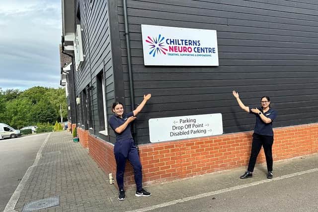 Christina and Shaz are part of the physio team at Chilterns Neuro Centre