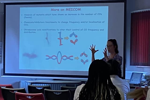 One of the talks given in the last school year