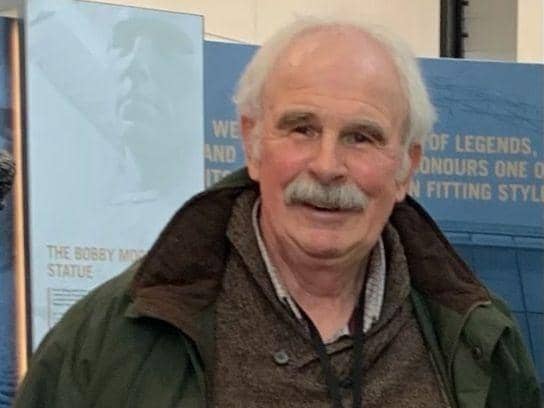 Les Ward MBE, chairman of the IAWPC