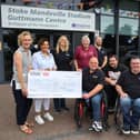 cheque presentation to WheelPower