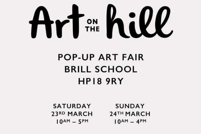 Affordable art fair in Brill, Buckinghamshire