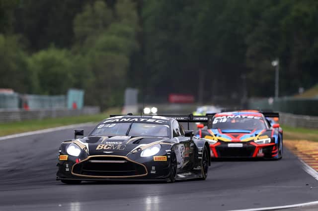 Ross Gunn finished fourth in the anniversary celebrating Crowdstrike Spa 24 Hours (Photo SRO/JEP)