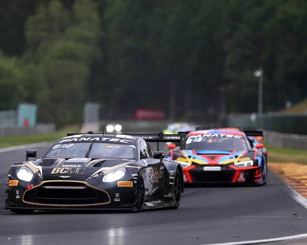 Ross Gunn finished fourth in the anniversary celebrating Crowdstrike Spa 24 Hours (Photo SRO/JEP)
