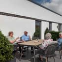 The rooftop terrace at Churchill Retirement Living's Oscar Lodge in Aylesbury
