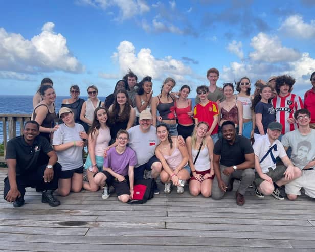 Tring Park School trip to St Kitts and Nevis