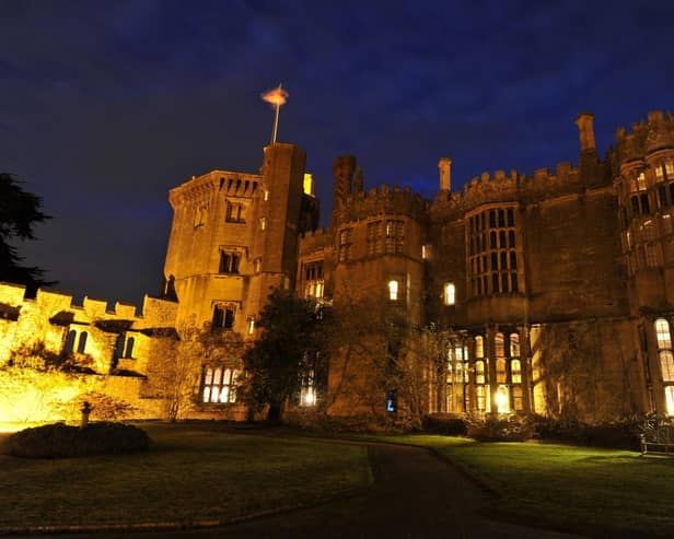 Thornbury Castle boats 27 bedchambers each one taking its name from one of the fiery monarch’s six wives or other famous Tudor figures.