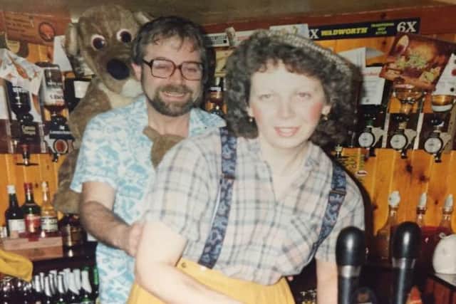 David and Kath took over the pub in 1983
