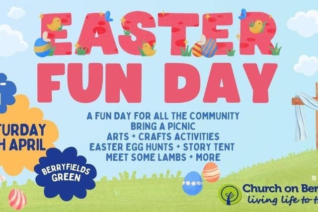 On April 19, residents are encouraged to bring along a picnic and enjoy an Easter egg hunt, meet some of the farmers lambs, Easter crafts, face painting, community games, and explore the meaning of Easter in the Easter story tent.