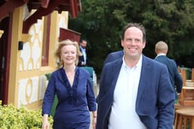 Liz Truss with Greg Smith MP