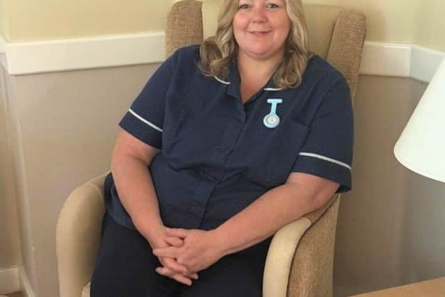 Jo Massey, the Unit Manager at Hampden Hall.