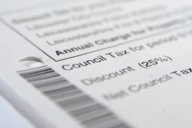 General view of a council tax bill. photo from Joe Giddens/PA Wire