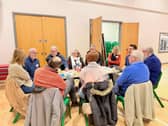 Laura Kyrke-Smith MP hosts an NHS consultation in Kingsbrook with members of the public, in which access to GP appointments was raised as an issue.