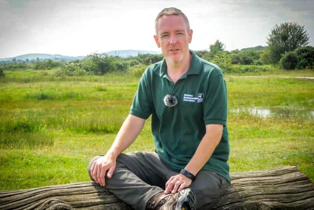 BBOWT land manager Roger Stace