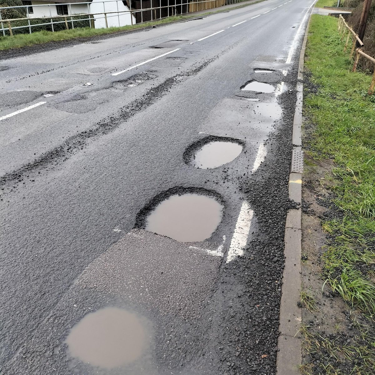 Aylesbury Vale resident demands the council pays for tyre burst by pothole 