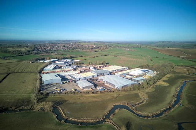 The company's new state-of-the-art complex