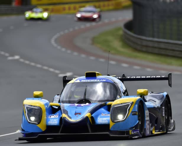 Alex Kapadia was in action at Le Mans last week  Picture by Andrew Hartley