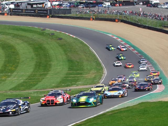 The Fanatec GT World Challenge season started at Brands Hatch last weekend. Photo by James Beckett.