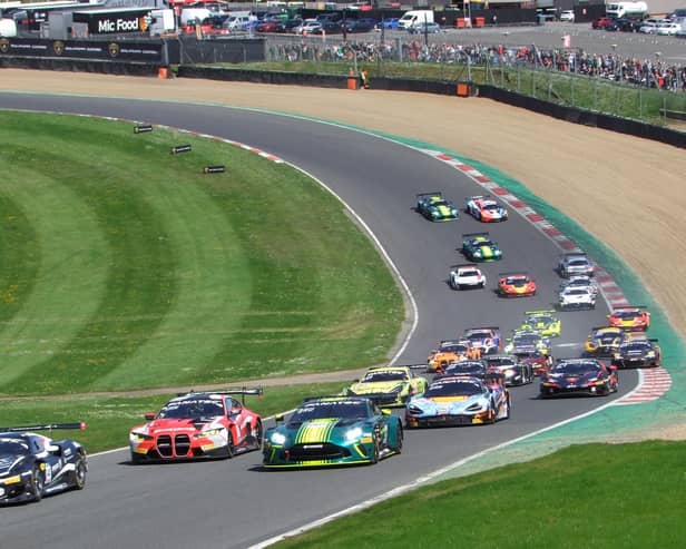 The Fanatec GT World Challenge season started at Brands Hatch last weekend. Photo by James Beckett.