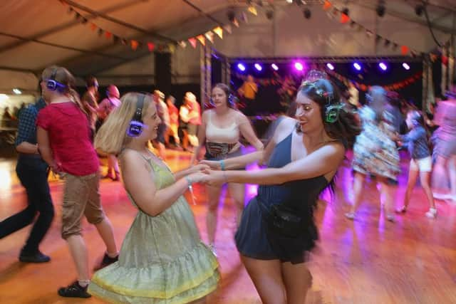 Ceilidh fun at Towersey