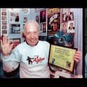 Stan Ball has passed away aged 88. He became an Honorary Member of the International Al Jolson Society due to his love and commitment to the entertainer. He was also the UK Representative for the International Al Jolson Society which included contact with entertainer Brian Conley who starred in the London and latter National stage show 'Jolson'. Photos: Ball family.
