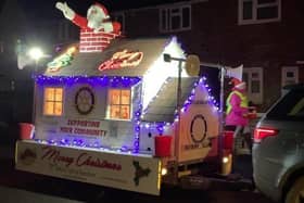 The float is travelling around Aylesbury later this week