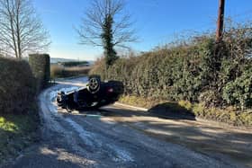 A police force spokesperson said the driver's brakes failed