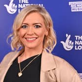 Suzanne Shaw (Photo by Anthony Devlin/Getty Images for The National Lottery)