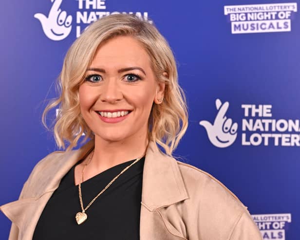 Suzanne Shaw (Photo by Anthony Devlin/Getty Images for The National Lottery)