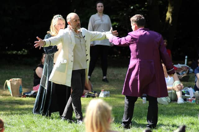 Open-air theatre at Waddesdon. Picture (c) Queens Park Arts Centre