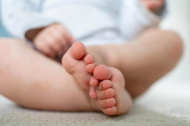 Baby editorial image. Photo: Joe Giddens PA Wire/PA Images