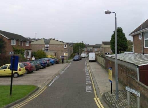 Emergency responders were sent to the scene on Friday