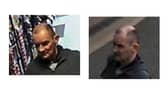 Police officers want to speak to this man