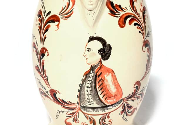 The jug is expected to fetch hundreds of pounds.