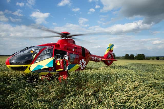 Thames Valley Air Ambulance helicopter