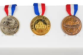 Medals from the 1984 Paralympics ©NPHT