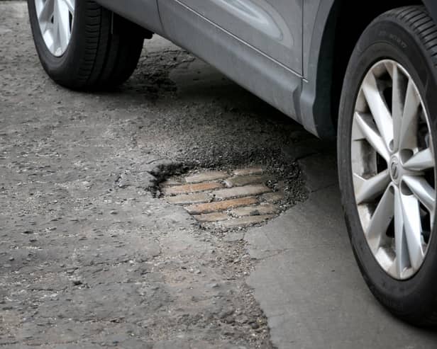 New data has suggested roads are not being maintained. Photo from Jane Barlow/PA Images