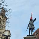 The John Hampden statue in Aylesbury
