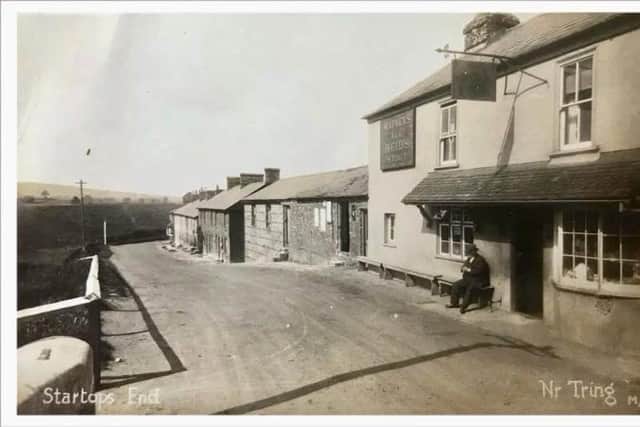 The White Lion, Marsworth, as it looked in its heyday, back in 1915.