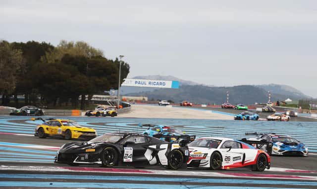 Steller Motorsport debuted their new Corvette in the opening GT World Challenge Endurance Cup race of the season last weekend (Photo courtesy of SRO/JEP)