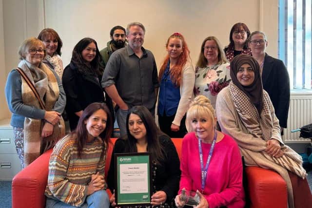 Carers Bucks team with Excellence for Carers Award