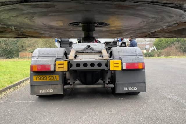 Participants will learn how to uncouple the trailer