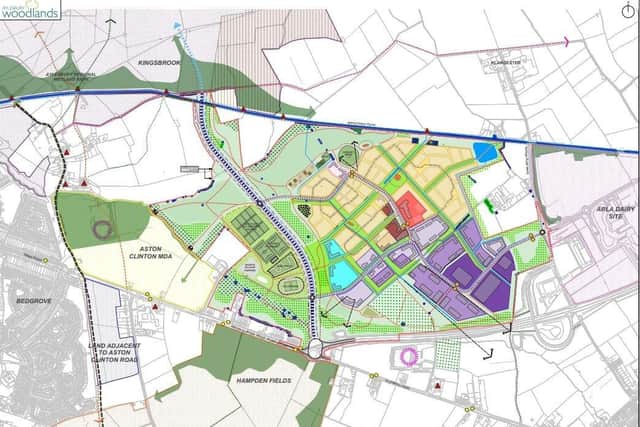 The proposed layout