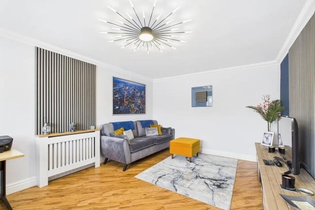The other reception room in the home has been described as the more formal room of the two.