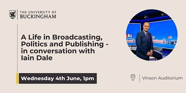 In conversation with Iain Dale