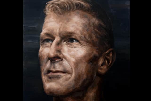 The portrait of Tim Peake is being sold in aid of The Prince's Trust