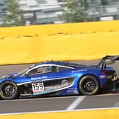 The number 159 Garage 59 McLaren retired from the Spa 24 Hours with radiator damage. Pictures by James Beckett