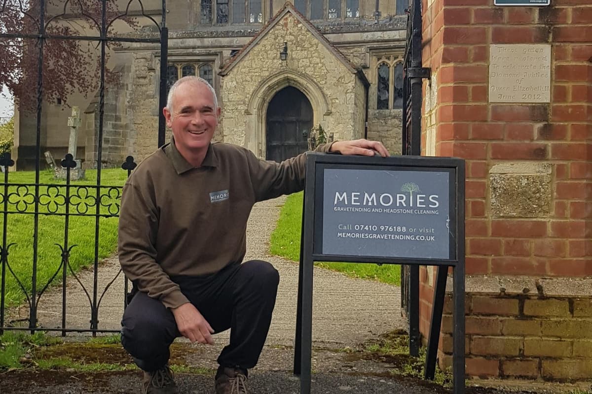Aylesbury Vale man shares delight at being the area's only grave tender 